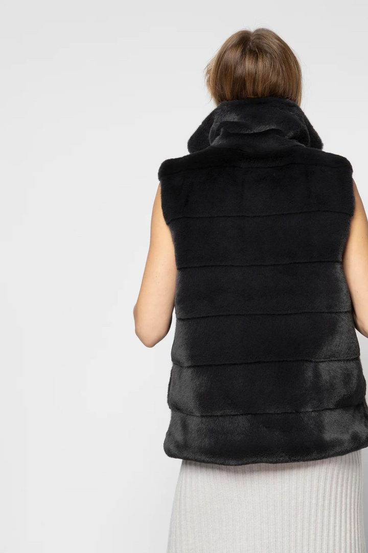 MAX&MOI H23Damaris Gilet Anthracite