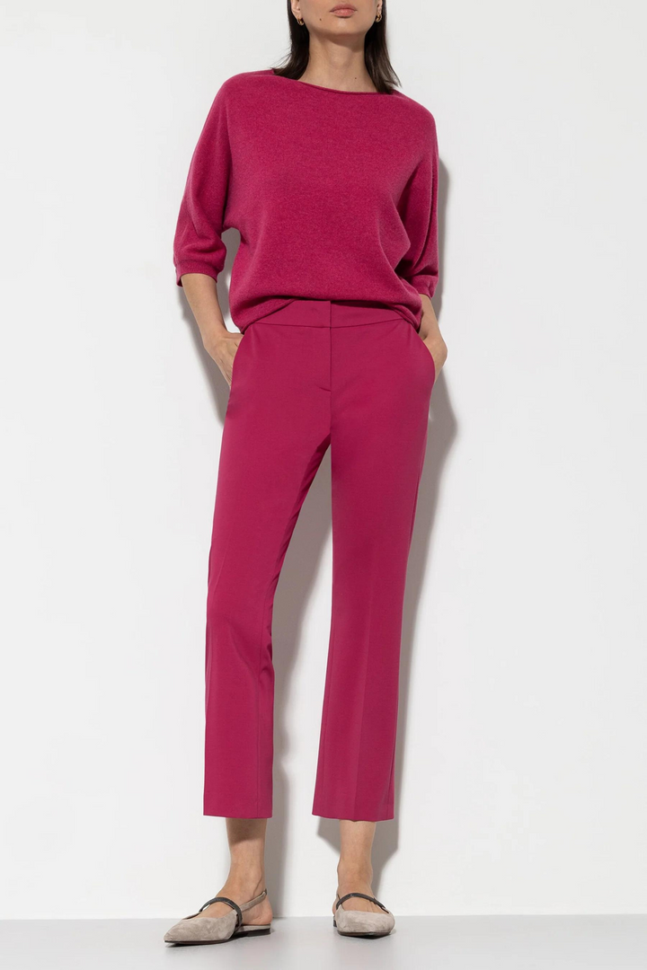 Luisa Cerano 608704/3643 Trousers Flares Punto Milano