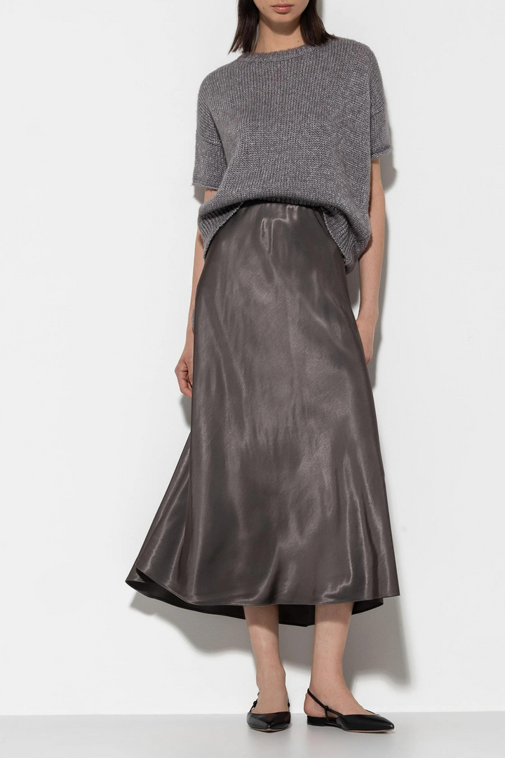 Luisa Cerano 508239/3644 Skirt Satin Grey