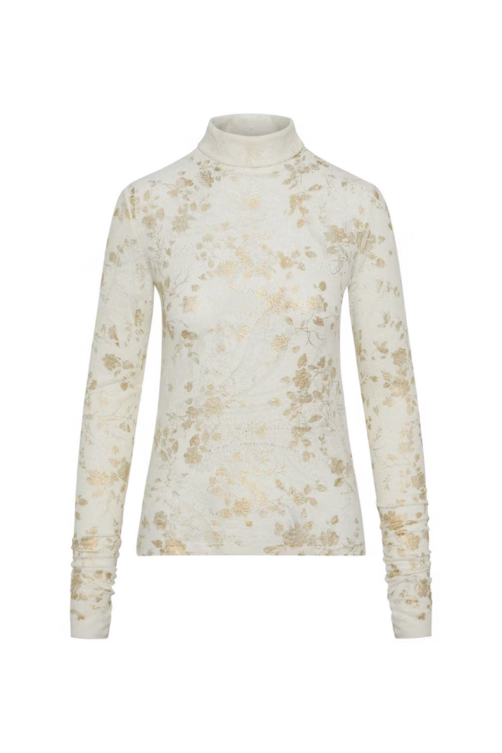 High Tech S52245-17529 Logical Polo Jumper White/Gold