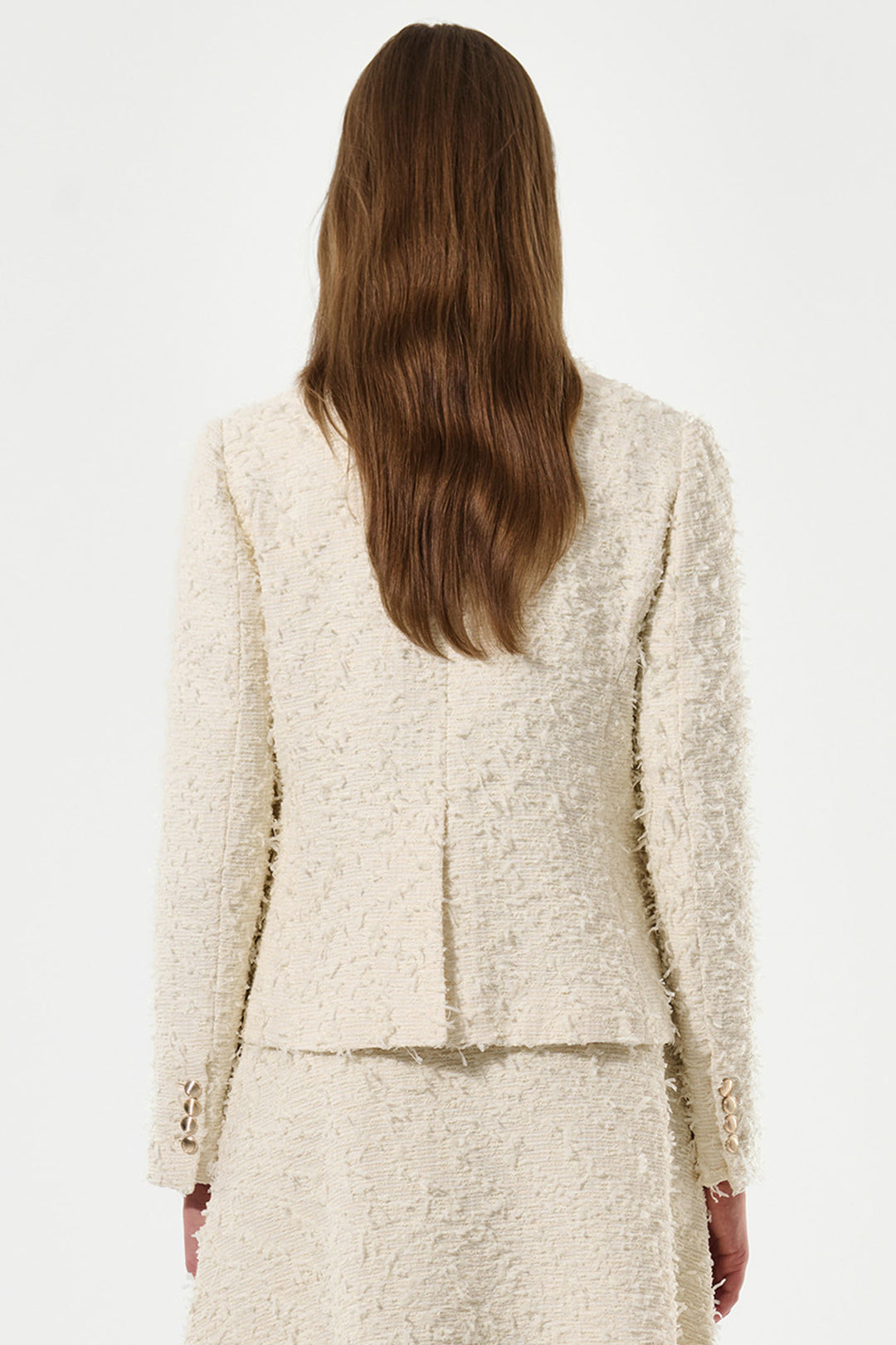 Dea Kudibal 0321024 Martinedea Two-Button Jacket Creme - Lonah Boutique Westbourne