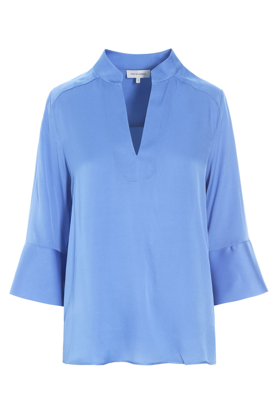 Dea Kudibal 1010124 Lysanna Silk Wide Sleeve Blouse Air Blue - Lonah Boutique