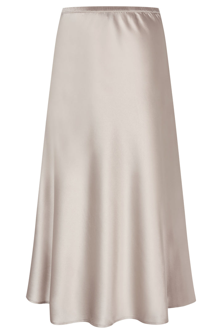 Dea Kudibal Adydea 1000125 Stretch Silk Skirt Ancient Beige - Lonah Boutique Westbourne