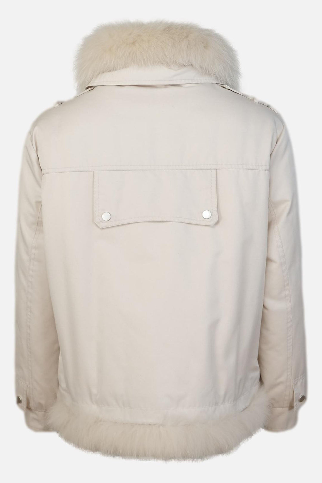 Levinsky Fideline Fur Jacket Off White