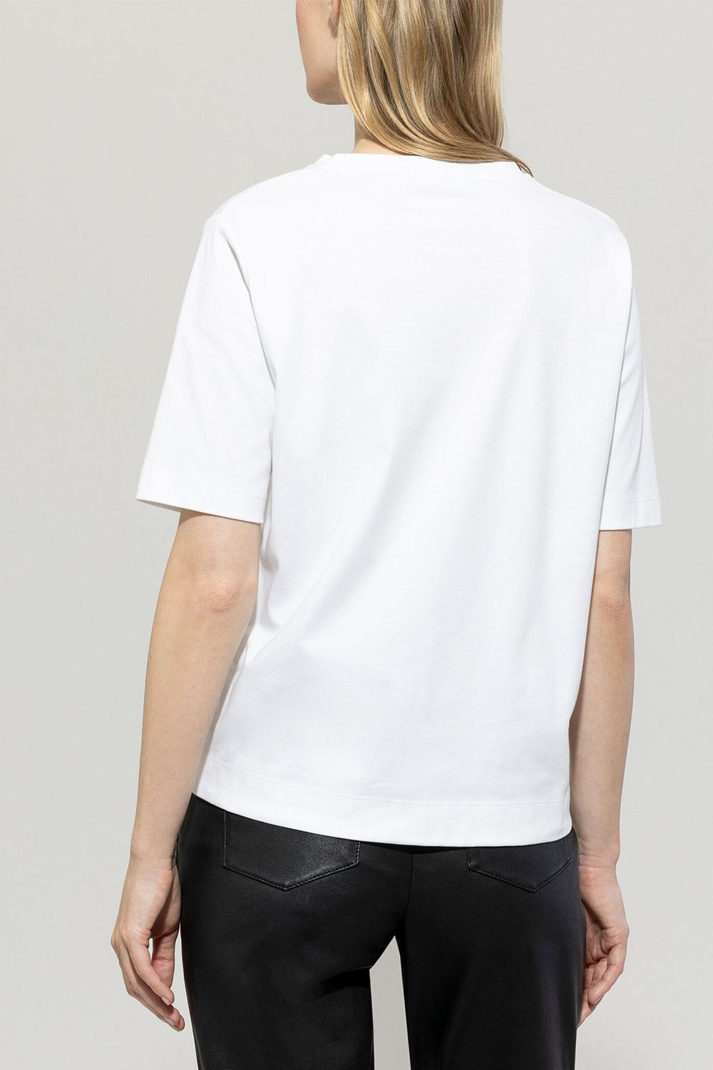 Luisa Cerano T-Shirt White 317216 7920 - Lonah Boutique