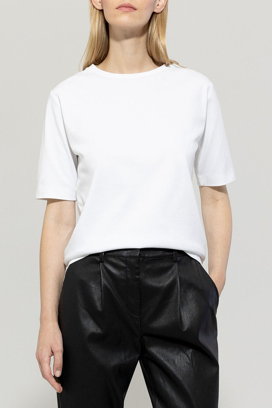 Luisa Cerano T-Shirt White 317216 7920 - Lonah Boutique