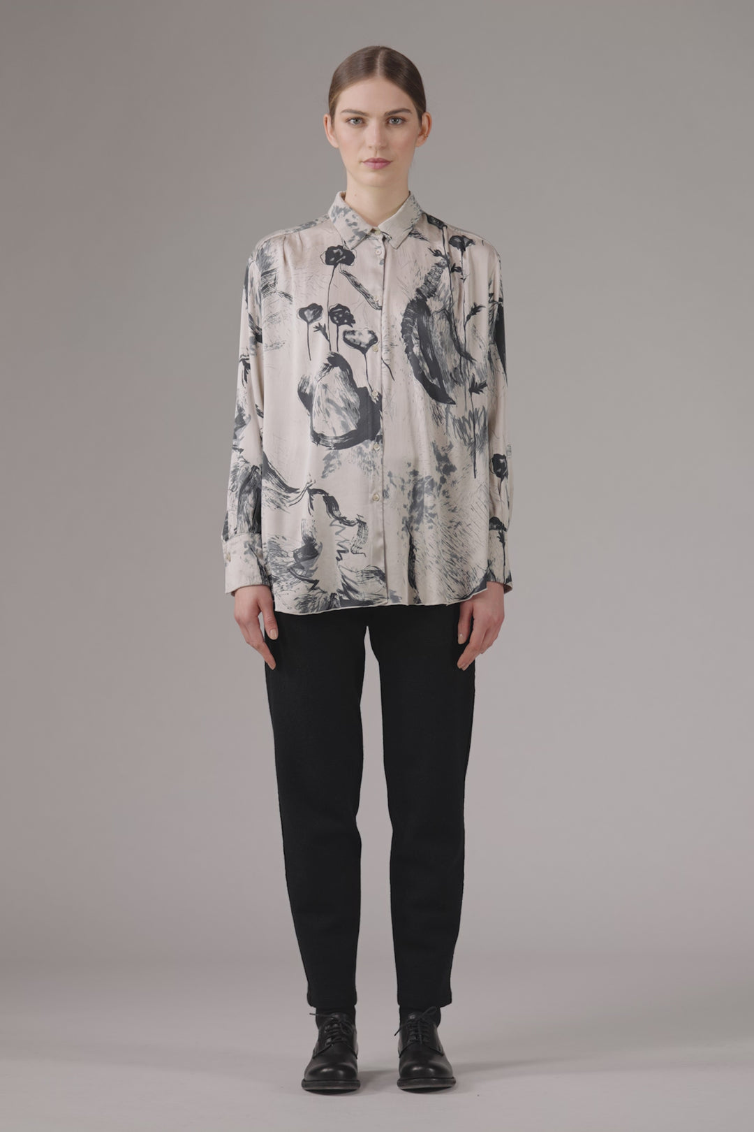 Tandem CFDTDS-5201 Sand Print Shirt - Lonah Boutique