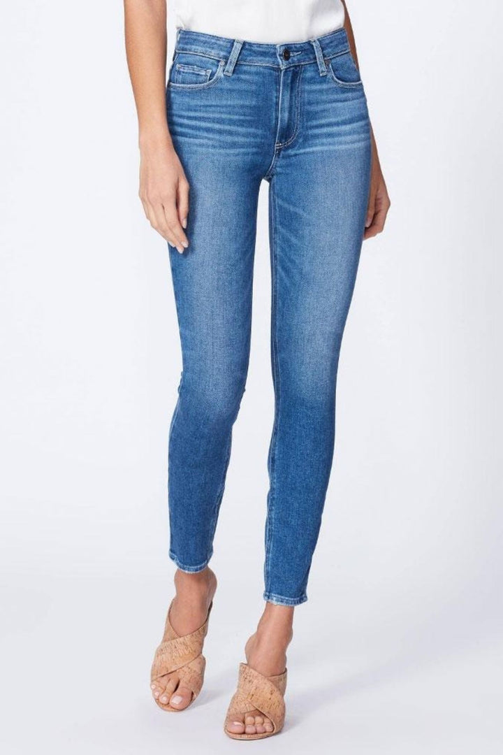 Paige 1767C36 Hoxton  Light Blue Ankle High Rise Skinny Jeans