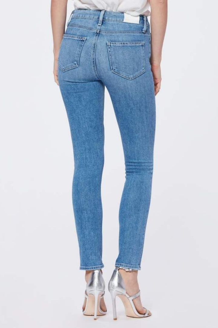 Paige 1767C36 Hoxton  Light Blue Ankle High Rise Skinny Jeans