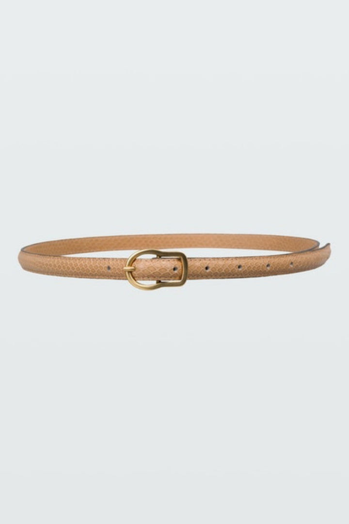 Dorothee Schumacher 250403 Desert Vibes Skinny Belt Beige