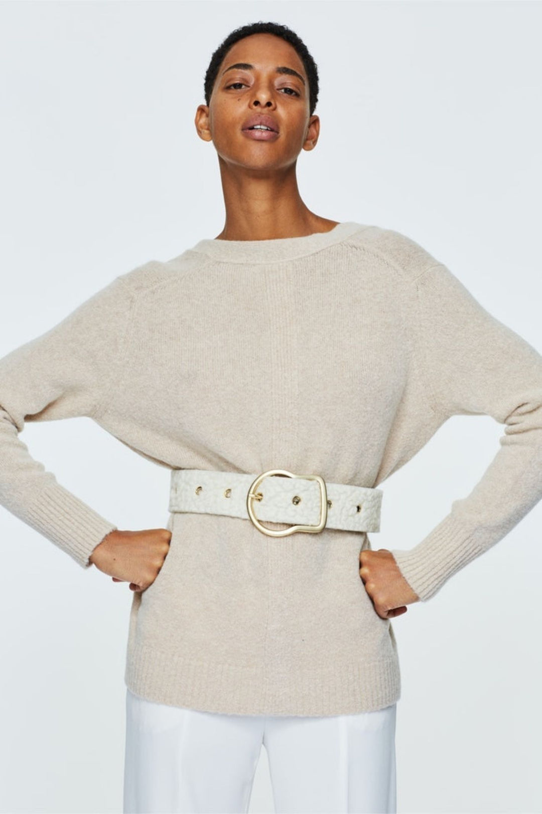 Dorothee Schumacher 950403 Belt Canvas White