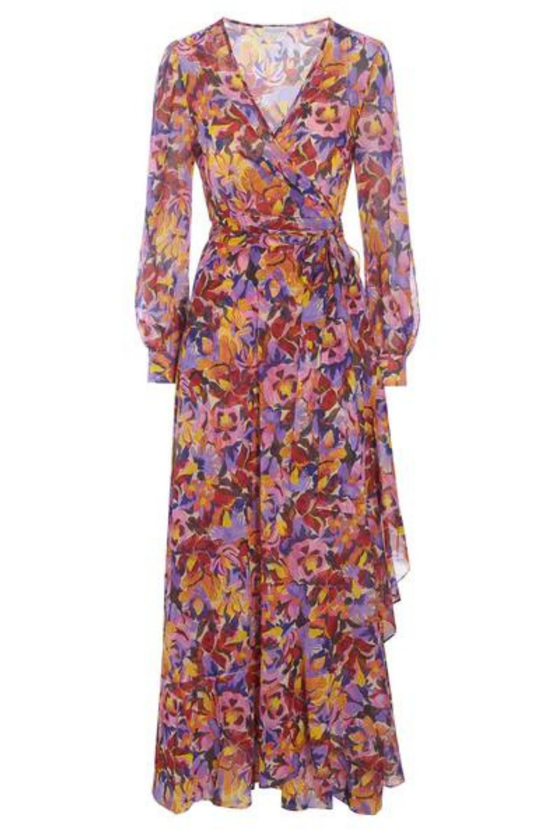 Dea Kudibal 59-0123 5638 Vivian Wrap dress With Flounce