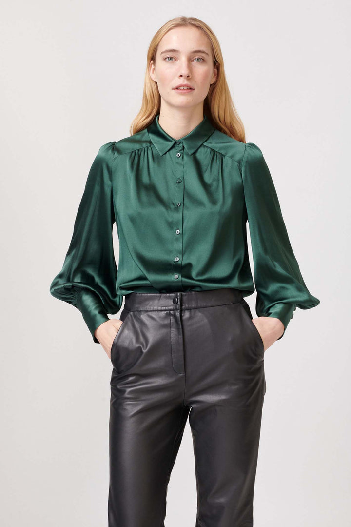 Dea Kudibal Cadence Shirt Matcha Green - Lonah Boutique