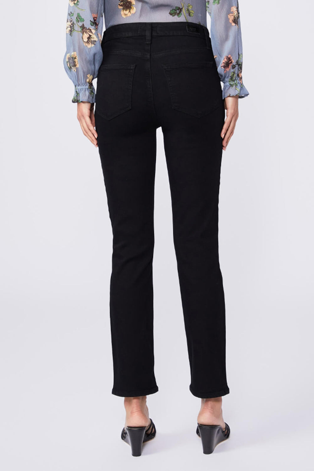 Paige W2139 Cindy Black Shadow Jeans - Lonah Boutique