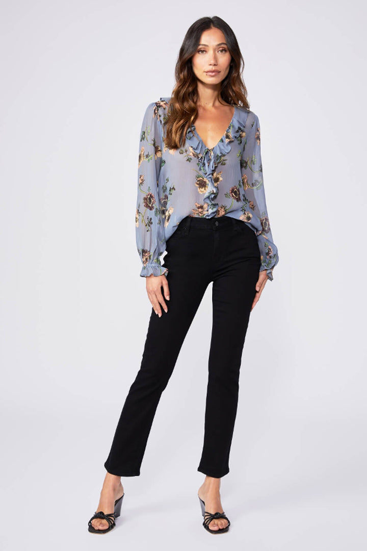 Paige W2139 Cindy Black Shadow Jeans - Lonah Boutique